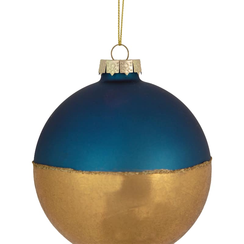 3.5" Glass Ball Christmas Ornament