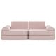 preview thumbnail 54 of 75, Soft Foam Modular Kids Play Couch with 6 Sectional Sofa Pieces - 27.5"D x 56"W x 17.25"H