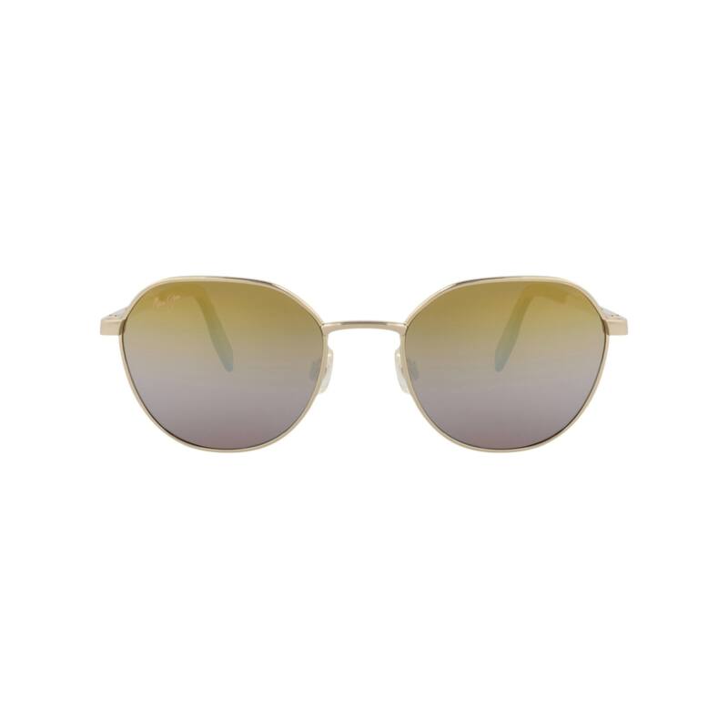 Maui Jim Round-Frame Injection Sunglasses Multi Womens Maui Jim 219 Punchbowl S (54 - 19) with Grey lenses and  main image 2