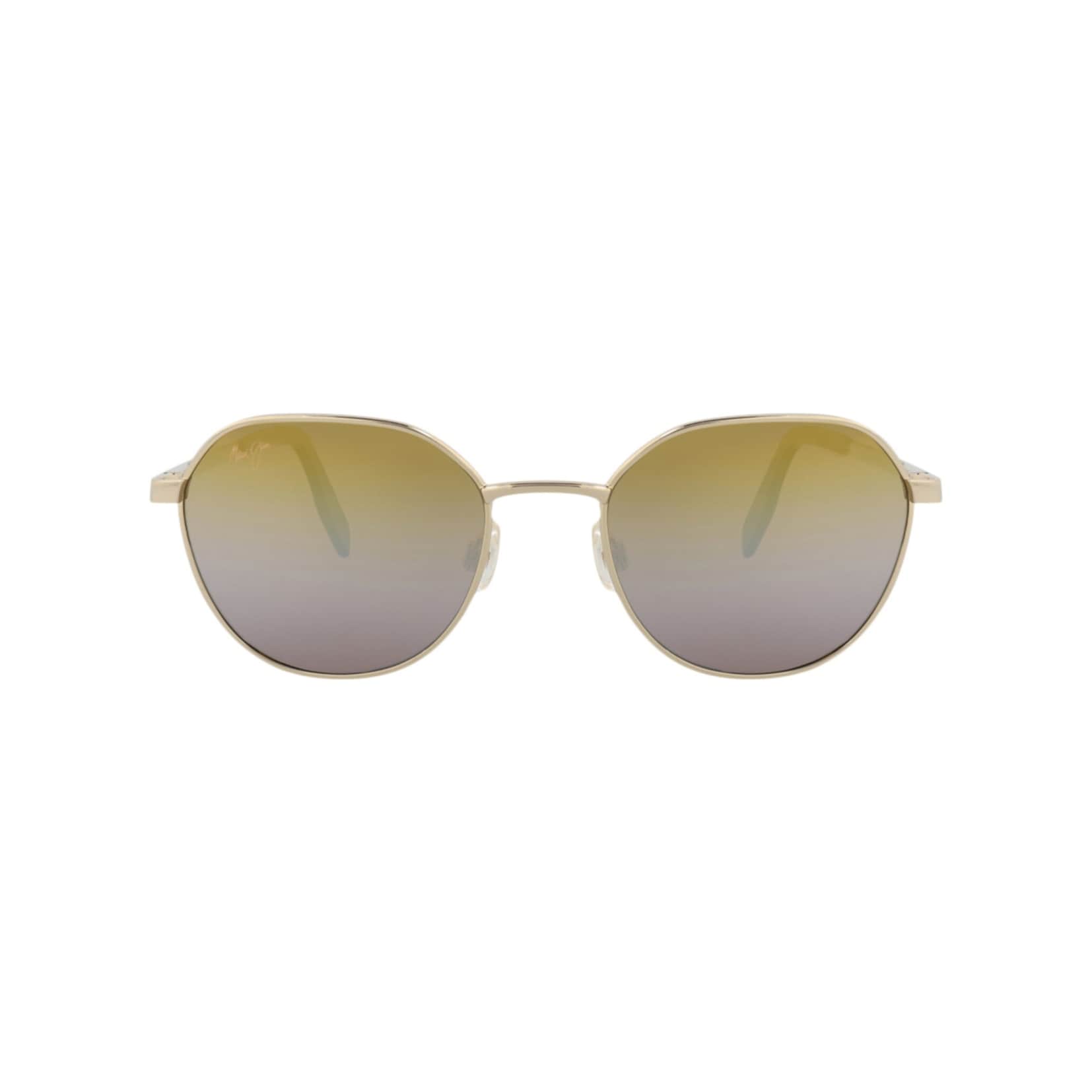 Maui Jim Round-Frame Monel Sunglasses