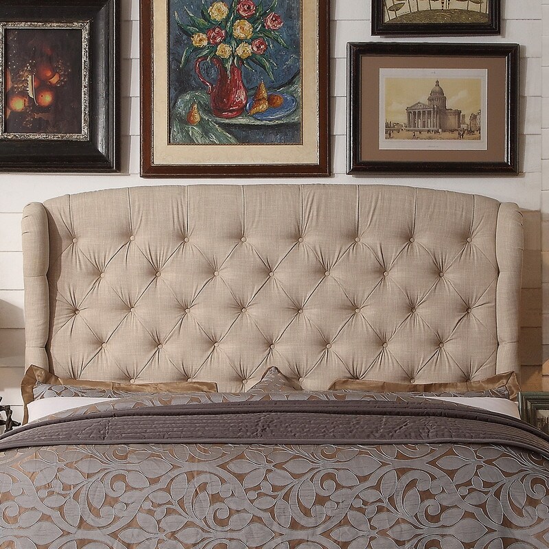 Moser Bay Furniture Feliciti Tufted with Wings Upholstery
