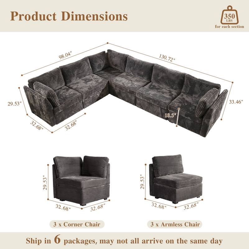 OVIOS Soft-Experience Modular Sofa