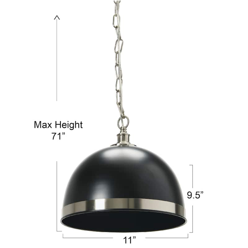 Robert Stevenson Lighting Hensley - Metal Ceiling Light - 11.3"L x 11.3"W x 8.5"H