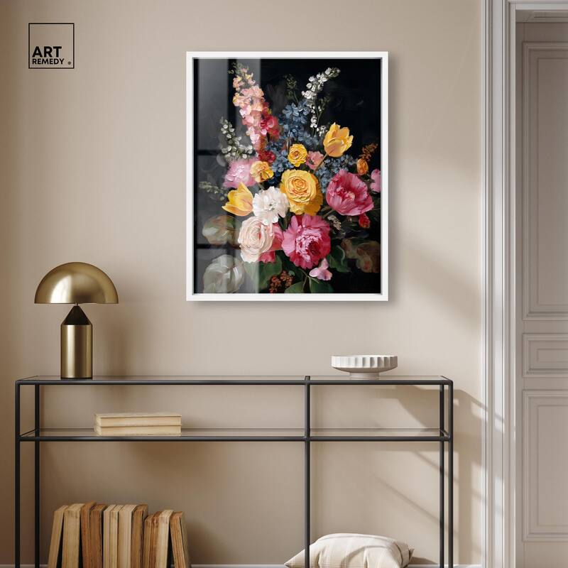 Garden Richness I Shadowbox by Art Remedy
