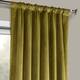 Exclusive Fabrics Heritage Plush Velvet Curtain (1 Panel)