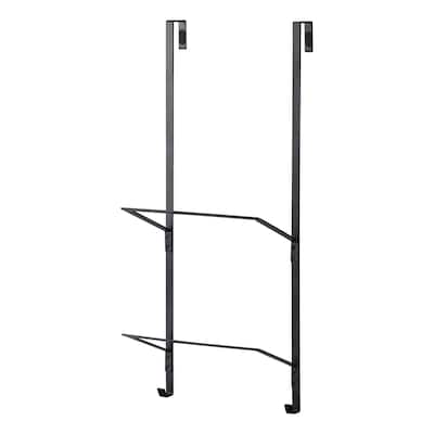 Yamazaki Home Over-the-Door Fitness Equipment Hanger, Steel, Holds 5.5 lbs - L 7.48 x W 9.84 x H 24.41 inches