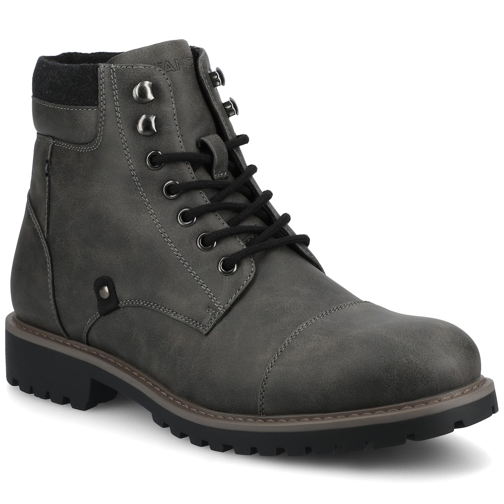 Vance Men's Yukkon Medium and Wide Width Cap Toe Boot