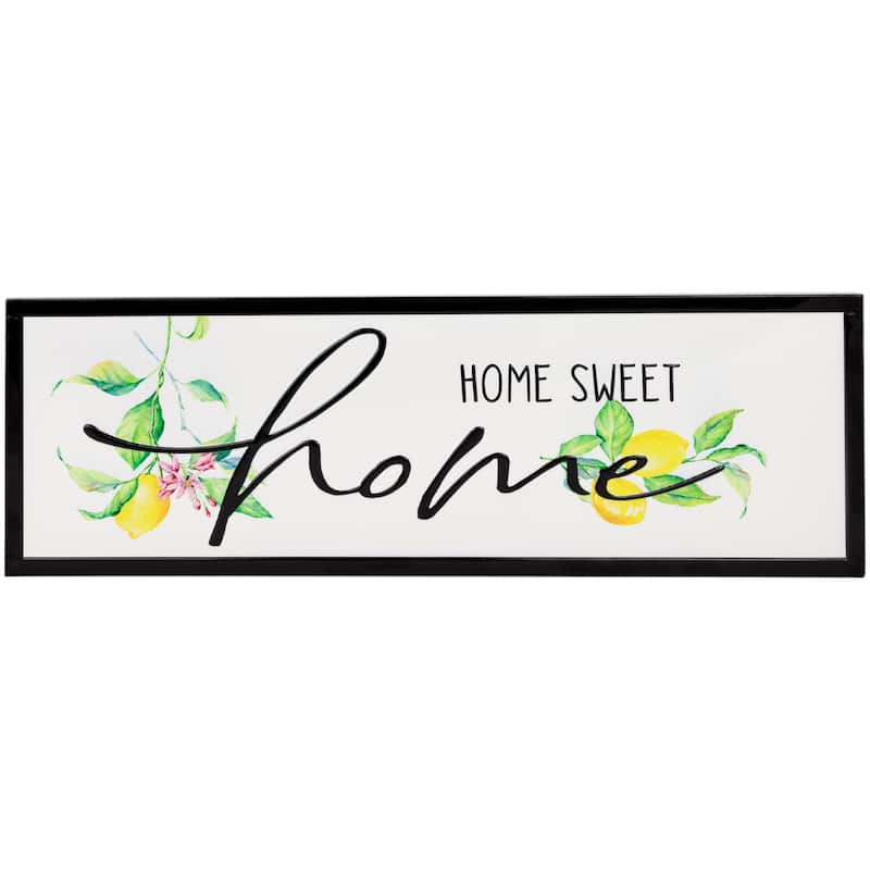 Home Sweet Home Metal Wall Sign - 23"