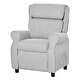 preview thumbnail 11 of 16, Qaba Kids Recliner Chair Children Sofa Angle Adjustable Single Lounger Kids Armchair Gaming Chair with Footrest for Ages 3-8