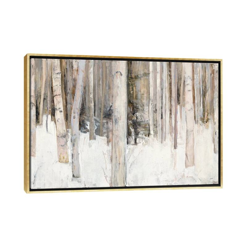 iCanvas "Warm Winter Light III" by Julia Purinton Framed Canvas Print - Gold - 18x26