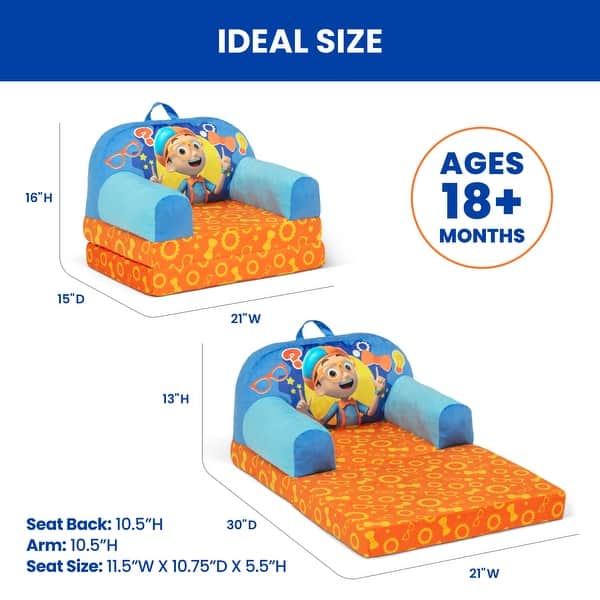 Blippi Cozee Buddy Flip-Out Chair
