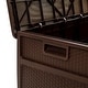 preview thumbnail 18 of 26, 120 Gallon Plastic Deck Box for Outdoor Patio Storage & Deck Organization