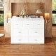 preview thumbnail 3 of 30, Murphy Cabinet Bed , Free-Standing Foldable Murphy Bed Credenza for Guest Room Dresser