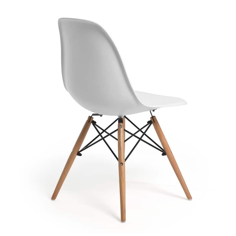 Paris-2 Side Chairs with Natural Legs (Set of 2)