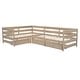 preview thumbnail 11 of 25, Twin Size L-shaped Platform Bed with Storage Drawers, Wooden Bed Frame