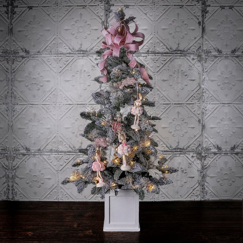 5.5-6" Resin Ballerina Ornament Set of 3