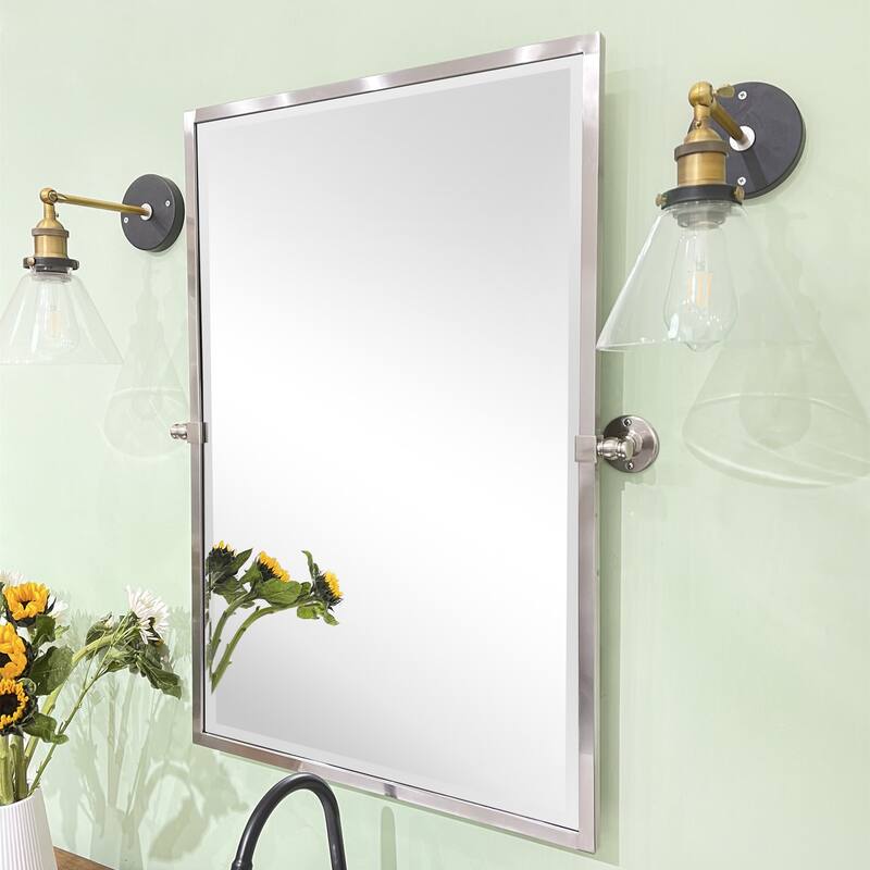 Blakley Rectangle Metal Wall Mirror