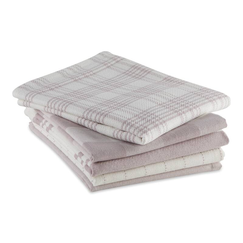 DII Asst Vintage Everyday Dishtowel (Set of 5)