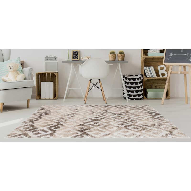 Noori Rug Lux Lauren Moroccan 2-inch Shag Rug