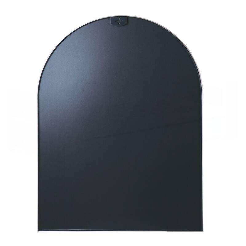 30x40 Inch Metal Framed Arched Bathrrom Mirror for Wall