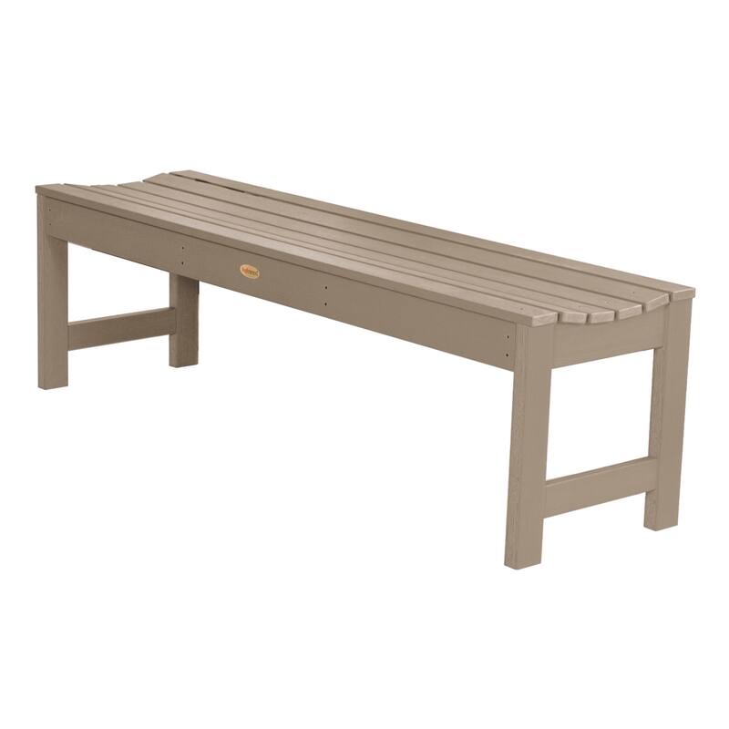 HIGHWOOD Eco-Friendly Lehigh 5-Foot Outdoor Picnic Bench - Woodland Brown
