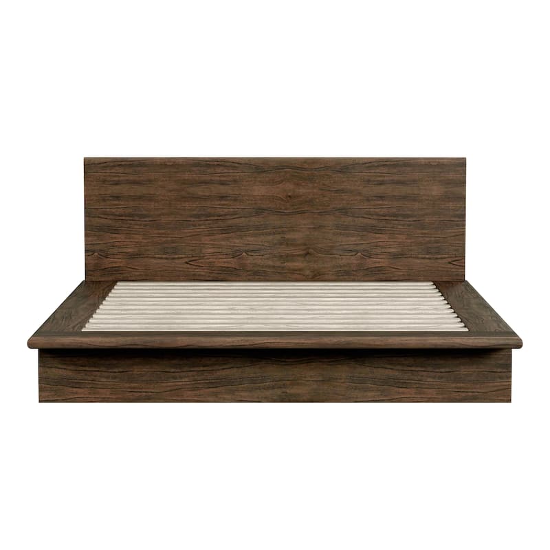 Halmstad Wood Platform Bed