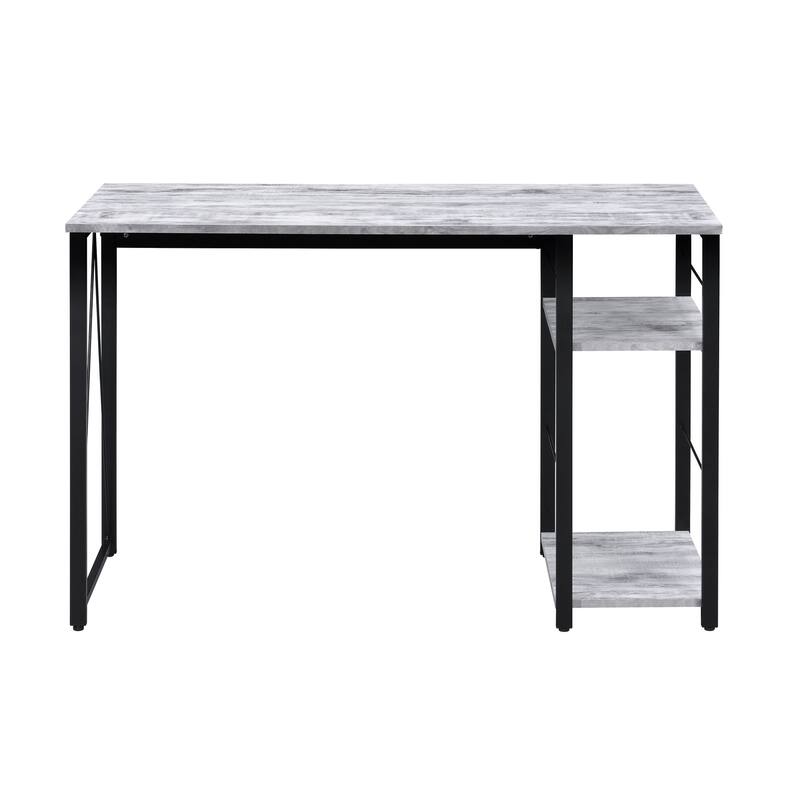 Krause 2-Shelf Rectangular Writing Desk