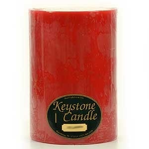 1 Pc Apple Cinnamon 6x9 Pillar Candles 6 in. diameterx9.25 in. tall