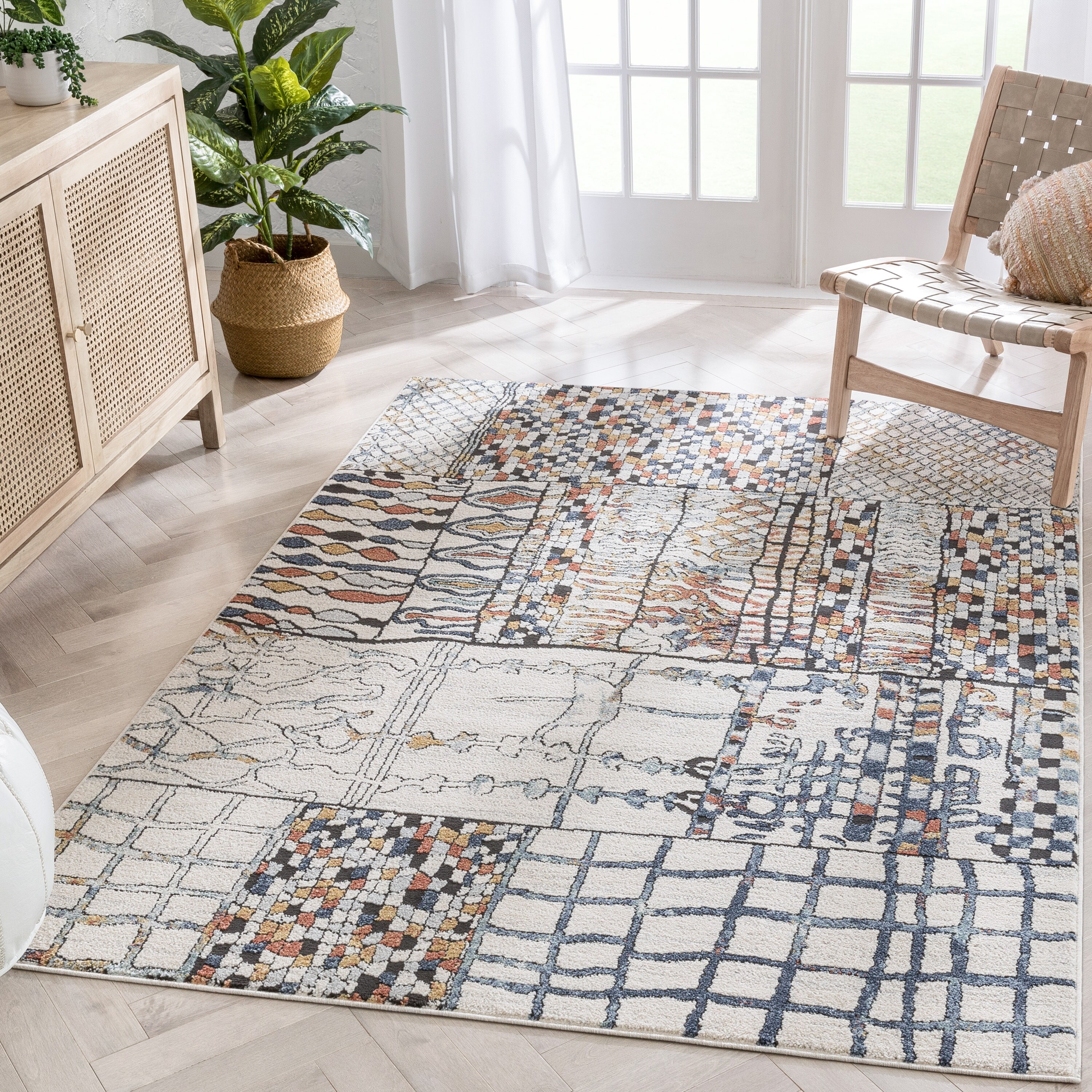 Well Woven Envie Taranto Geometric Abstract Area Rug