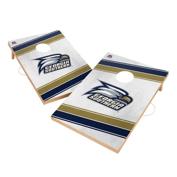 slide 2 of 5, Georgia Southern Eagles GSU 2x4 Tailgate Cornhole Boards Include Carrying Case