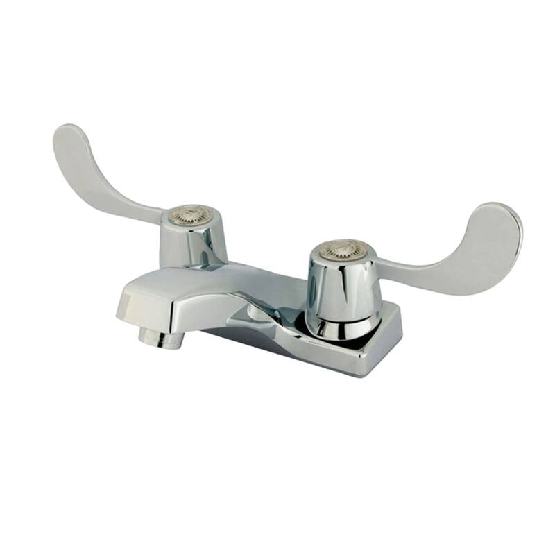 Kingston Brass Americana 1.2 GPM Centerset Bathroom Faucet with Pop-Up - Polished Chrome