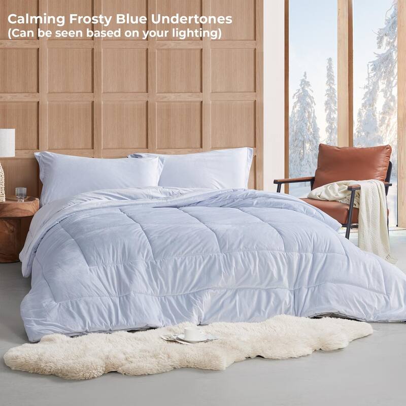 Icelandic Nights - Coma Inducer® Oversized Comforter Set - Arctic Ice