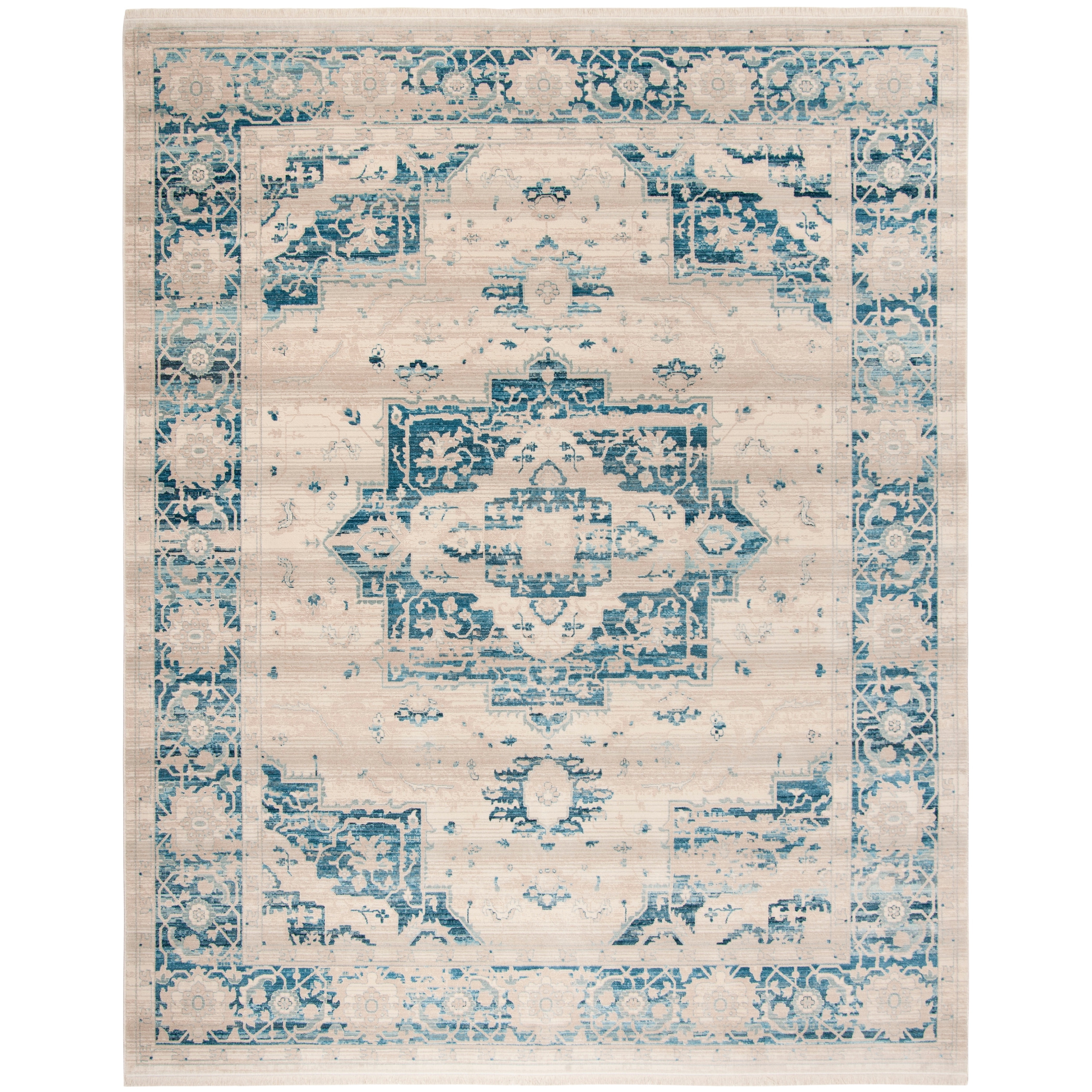 SAFAVIEH Vintage Boho Persian Levia Oriental Polyester Rug - 9' x 11'7"