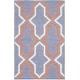 preview thumbnail 16 of 53, SAFAVIEH Handmade Flatweave Dhurries Vikki Modern Moroccan Wool Rug 2'6" x 4' - Purple/Multi