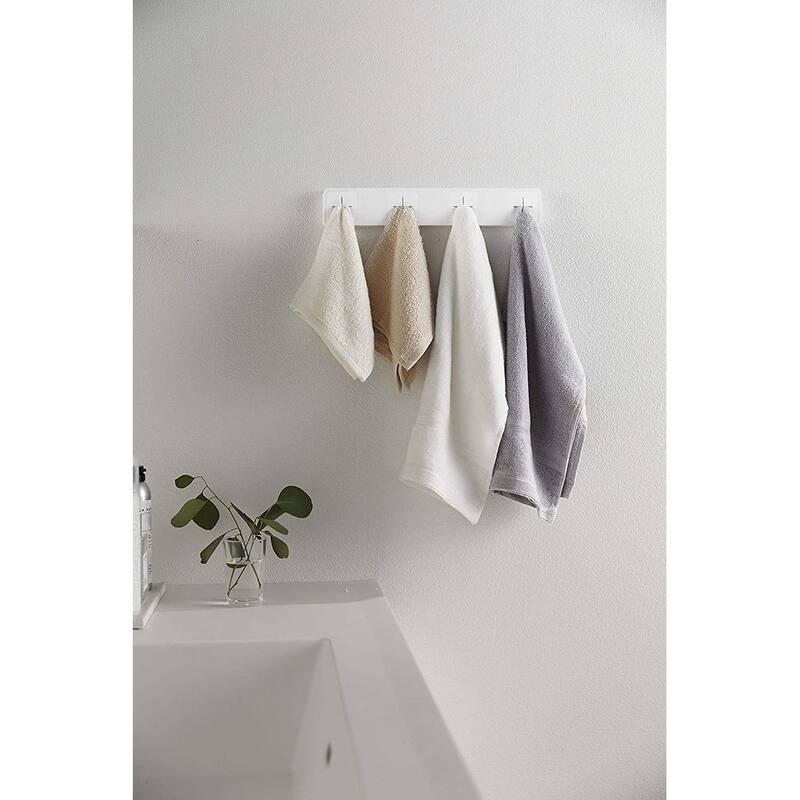 Yamazaki Home Push Dish Towel Holder, ABS Plastic