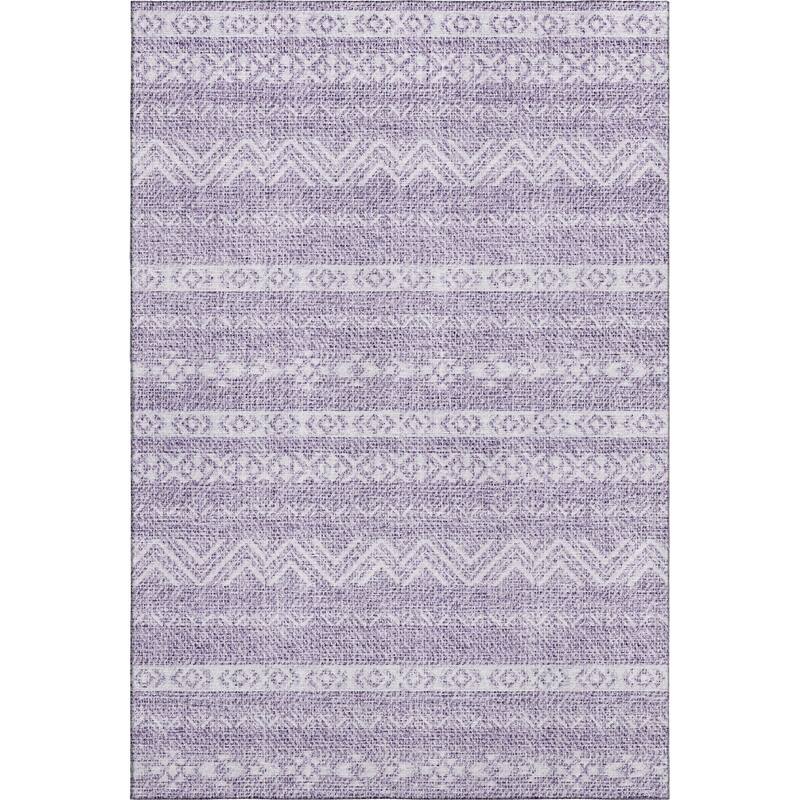 Premium Washable Super Soft Global Stripes Mayfield Rug