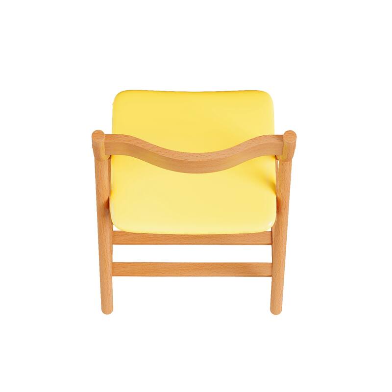 Adjustable Ergonomic Kids Chair, Beech Wood Study Chair for Desk Use