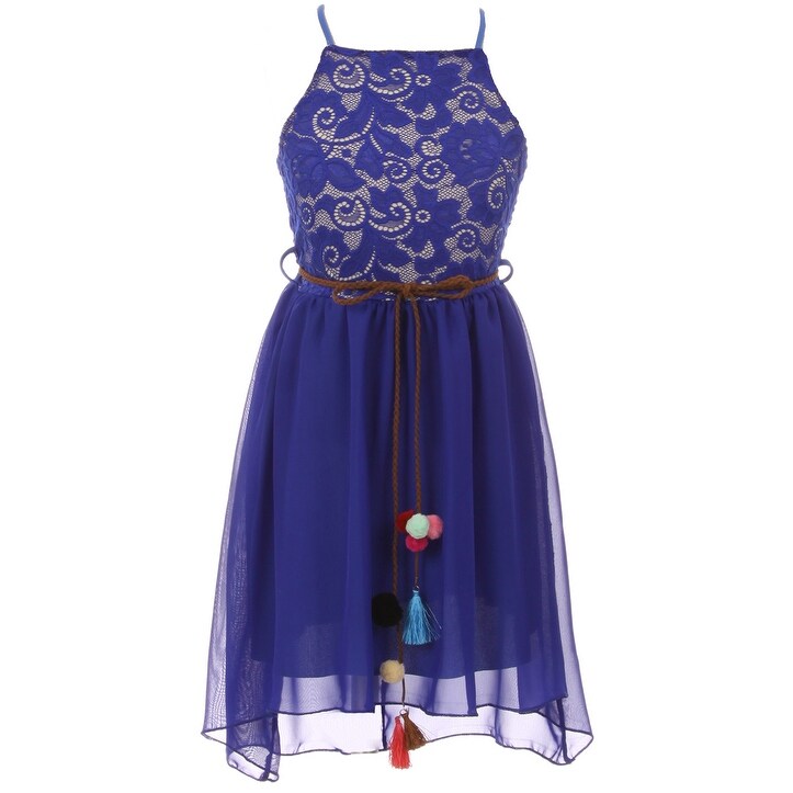 lace top floral bottom dress