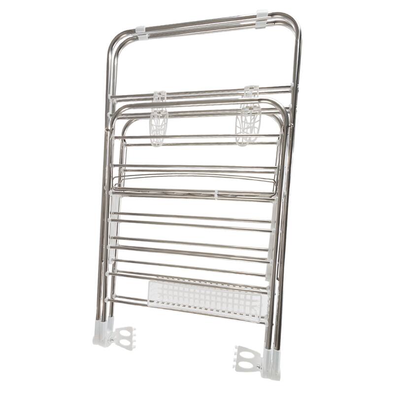 Everyday Home Indoor/Outdoor Folding Clothes Drying Rack