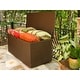 preview thumbnail 5 of 35, Large Outdoor Resin Wicker Storage Box with Waterproof Lid