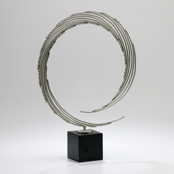 Cyan Design 02839 19" Centurian Circle - Nickel and Black