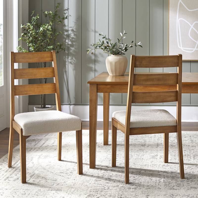 Lifestorey Palmer Solid Wood Dining Chairs (Set of 2) - Set of 2