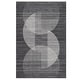 preview thumbnail 19 of 31, Garvee Washable Semicircle Geometric Stripes Area Rug