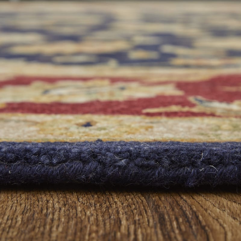 HomeRoots Oriental Traditional Rectangle Area Rug