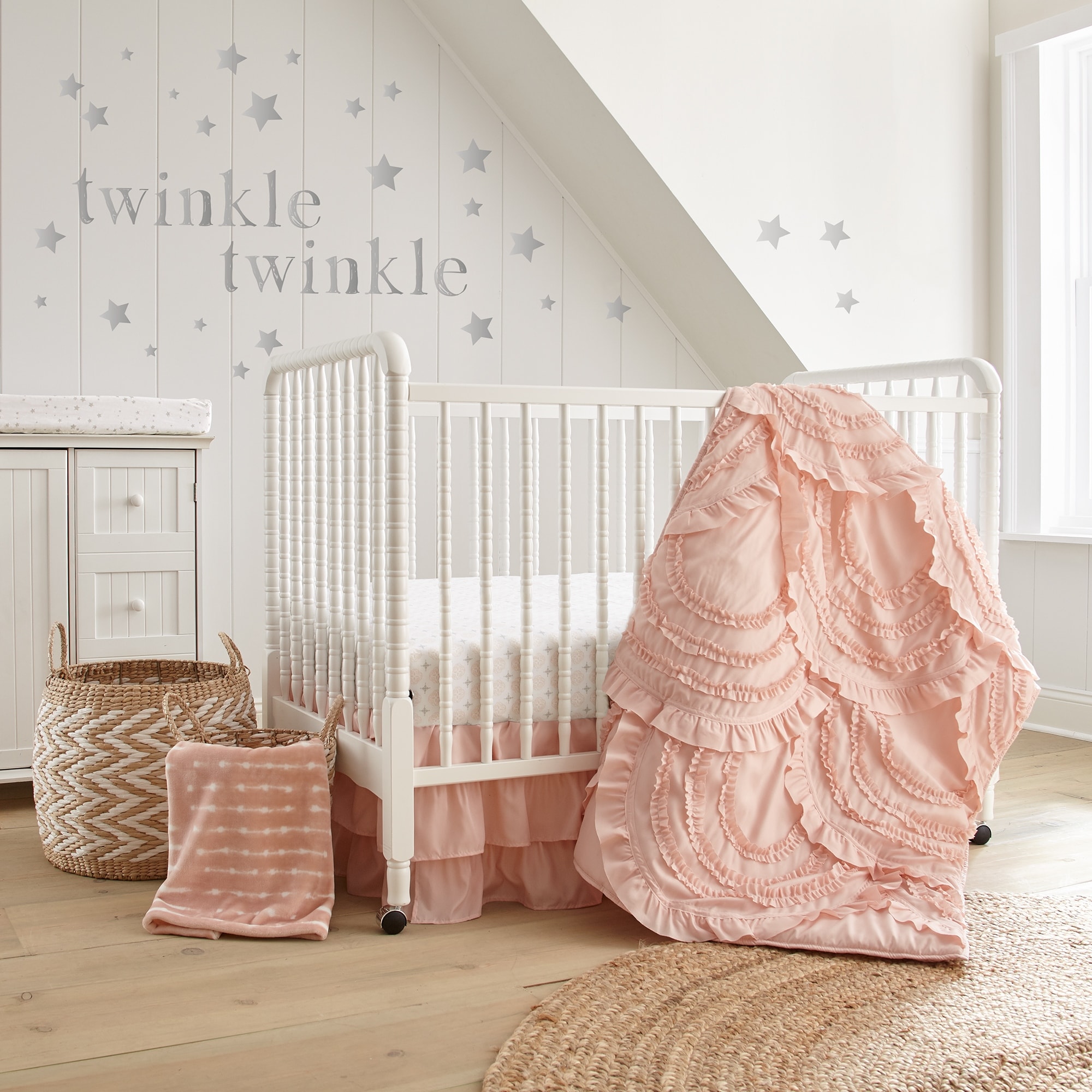 Skylar 4-Piece Nursery Crib Bedding Set - Levtex Baby