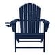 preview thumbnail 39 of 156, Aderson Outdoor Poly Adirondack Chair With Ottoman And Side Table 12-Piece Set