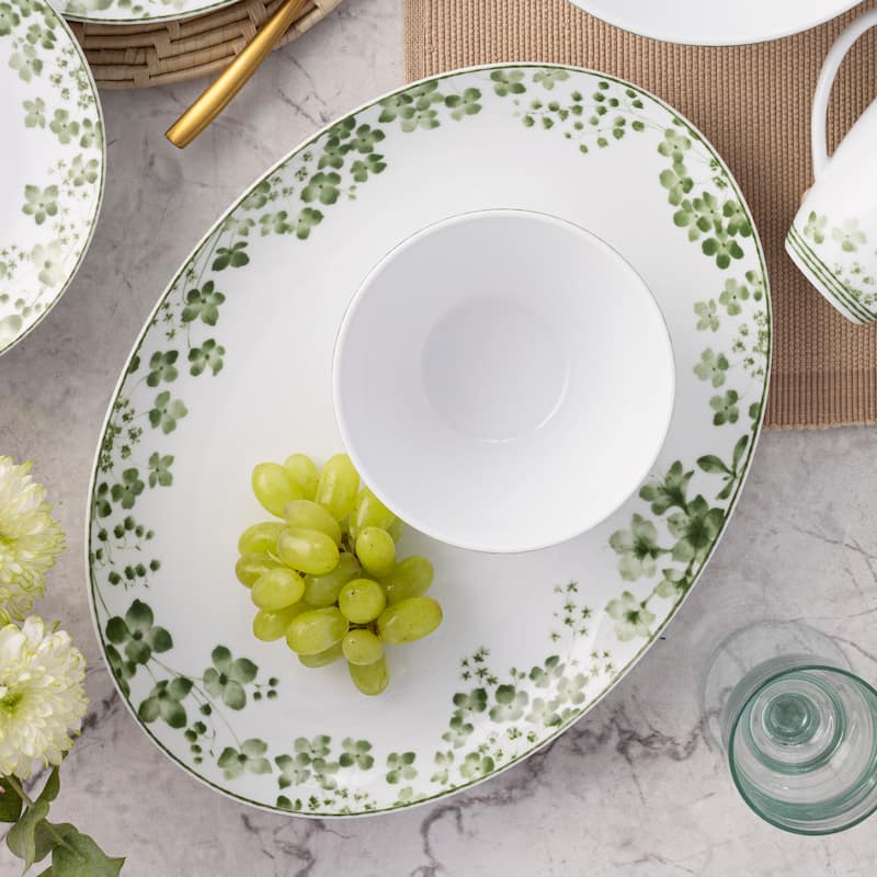 Noritake Bloomington Road Oval Platter, 14"