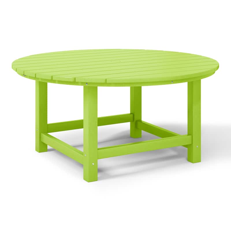 Altura Outdoor 5-Piece Adirondack Chair & Round Coffee Table Conversation Set