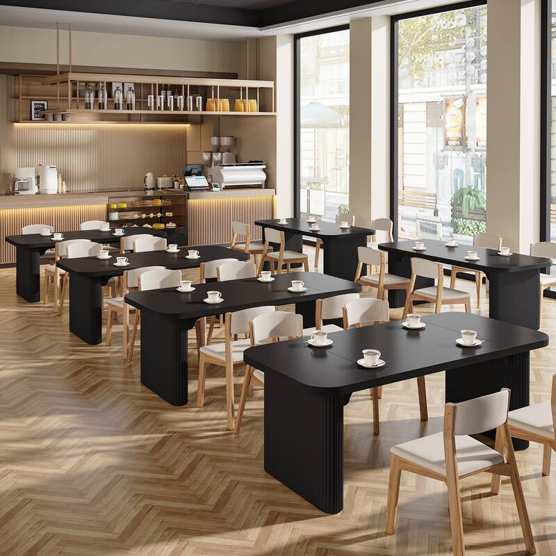 Wood Dining Table, Modern Kitchen Table, Dining Room Accent Table