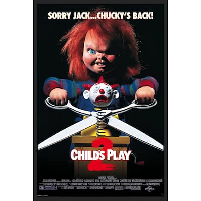 Chucky - Childs Play 2 Framed Art Poster - 24 x 36 Inch